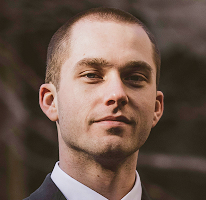 Porträt des Krypto-Handel-Analysten Thomas Whitfield und Experten für den Kryptomarkt